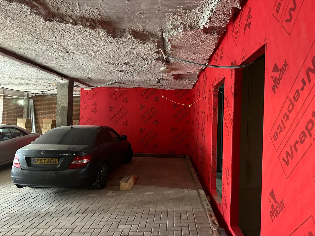 External wall - Egham